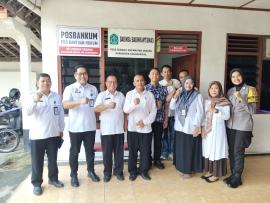 PENYULUHAN KELUARGA SADAR HUKUM DAN POSBANKUM DI KALURAHAN SEMANU